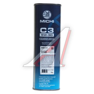 Изображение 2, 4637172 Масло моторное ULTRA C3 5W30 синт.1л MICHI