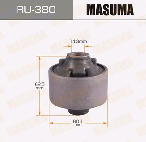 Изображение 2, RU-380 Сайлентблок TOYOTA Camry (01-11) рычага подвески задней MASUMA