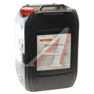 Изображение 1, 5W40PIC320LORIGINAL Масло моторное 5W40 синт.20л PATRON