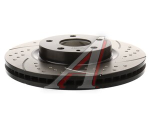 Изображение 2, BDF044 Диск тормозной MAZDA 6 (12-) передний перфорированный комплект TAYGA