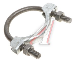 Изображение 1, 51-1203031/33 Хомут глушителя d=54/55 ГАЗ-3302, 53, ЗИЛ в сборе АККОМ