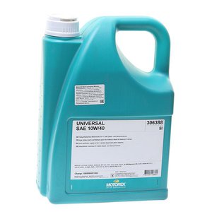 Изображение 1, 306338 Масло моторное Universal 10W40 E5/E7 п/синт.5л MOTOREX