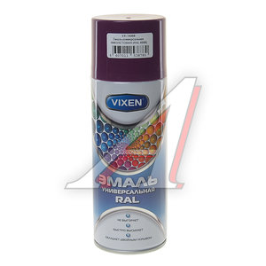 Изображение 1, VX-14008 Краска фиолетовая аэрозоль 520мл универсальная VIXEN