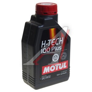Изображение 1, 112472 Масло моторное H-TECH 100 PLUS 5W30 SP 5W30 синт.1л MOTUL