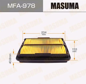 Изображение 2, MFA- 978 Фильтр воздушный HONDA Step (00-) MASUMA