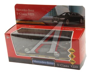Изображение 2, SCLASS-13-BK Модель автомобиля MERCEDES S (V223) металлическая ТЕХНОПАРК