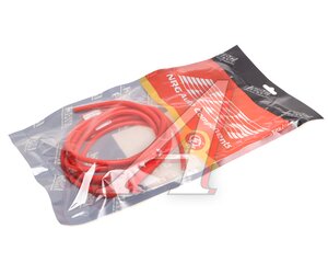 Изображение 3, AX5833 Провод высоковольтный с нулевым сопротивлением (медная жила) 3м. красный CARGEN