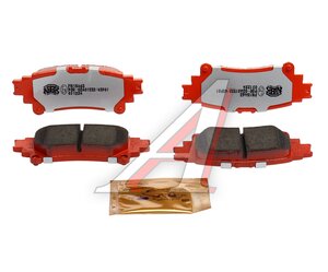 Изображение 2, PN1846S Колодки тормозные TOYOTA Highlander (13-) задние (Sport) (4шт.) NIBK