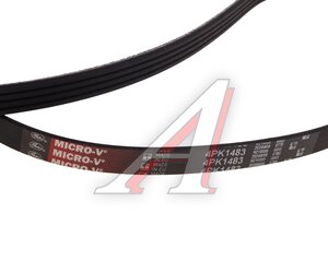 Изображение 3, 4PK1483 Ремень приводной поликлиновой 4PK1483 GATES