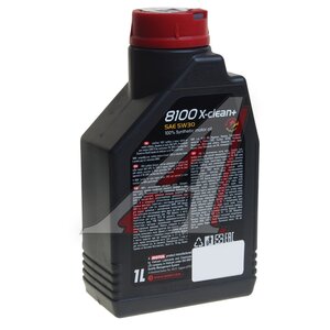 Изображение 2, 102259 Масло моторное 8100 X-CLEAN+ 5W30 синт.1л (Уценка) MOTUL