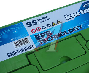 Изображение 3, 6СТ95(1) SMF590502 (D31) Аккумулятор KORTEX EFB ASIA 95А/ч