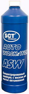 Изображение 1, 2201 Шампунь с воском 1л Auto Wash&Wax 9809 MANNOL