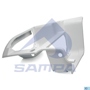 Изображение 2, 18800032 Подножка RENAULT Premium нижняя правая SAMPA