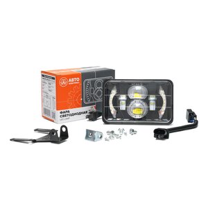 Изображение 1, FG308-RT-LED AE Фара МТЗ передняя прямоуг.светодиодная с ДХО,  с поворотником AVTOELECTRICA
