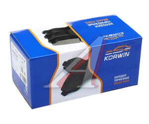 Изображение 6, KWBP0060 Колодки тормозные CHERY Tiggo (05-) передние (4шт.) KORWIN