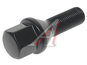 Изображение 1, 201091 Болт колеса М12х1.25х28 конус под ключ 17мм черный RACING