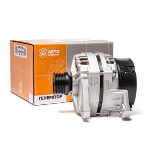 Изображение 1, 32182.3771 AE Генератор ГАЗ-3302, УАЗ дв.УМЗ-4216, EvoTech 2.7 14В 135А шкив поликлиновой AVTOELECTRICA