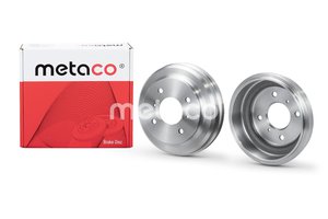 Изображение 3, 3070-001 Барабан тормозной NISSAN Almera (00-06) задний (1шт.) METACO