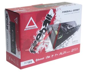 Изображение 5, FIREBALL-205BT Магнитола автомобильная 1DIN AURA