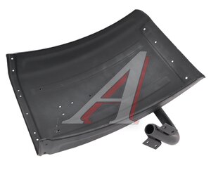 Изображение 2, 43114-8403021-50 Крыло КАМАЗ-43114 левое задняя часть (черный матовый) (ОАО КАМАЗ)