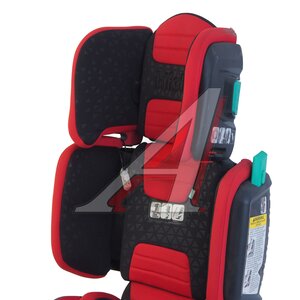 Изображение 4, HF02-EU/RED (У) Автокресло детское 15-45кг (II-III) 4-12лет красное складное Racing Red (Уценка: зацепы) HIFOLD