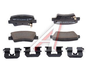 Изображение 1, 58302-F2A30 Колодки тормозные HYUNDAI Elantra (16-) задние (4шт.) OE