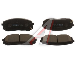 Изображение 1, GK1411 Колодки тормозные HYUNDAI Sonata (14-) передние (4шт.) CTR