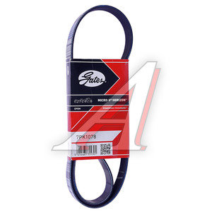 Изображение 2, 7PK1035 Ремень приводной поликлиновой 7PK1035 GATES
