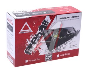 Изображение 7, FIREBALL-101BT Магнитола автомобильная 1DIN AURA