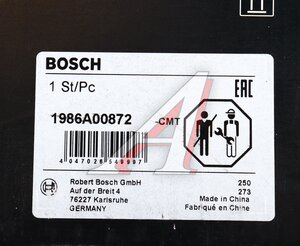 Изображение 6, 1986A00872 Генератор MERCEDES Sprinter BOSCH