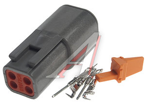 Изображение 2, AX8144S Разъем 4-х контактный ответная часть AX8124S CARGEN