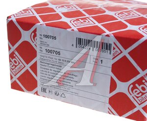 Изображение 7, 100705 Клапан BMW 5 (E39), 7 (E38), X5 (E53) системы охлаждения FEBI