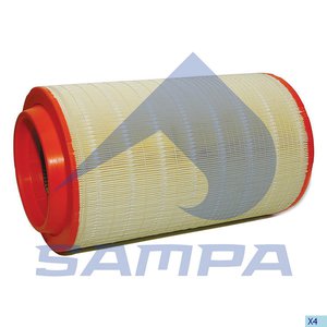 Изображение 1, 051.311-01 Фильтр воздушный DAF SAMPA