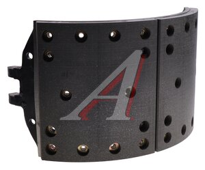 Изображение 1, AZ7121450220 Колодки тормозные SITRAK HOWO задние с накладками (1шт.) OE