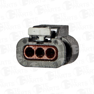 Изображение 2, 7747066 Разъем VW AUDI SEAT SKODA электрический (3-х контактный) TE PARTS