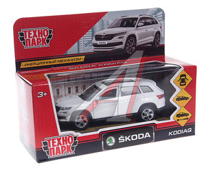 Изображение 1, KODIAQ-12FIL-SR Модель автомобиля SKODA Kodiaq металлическая ТЕХНОПАРК