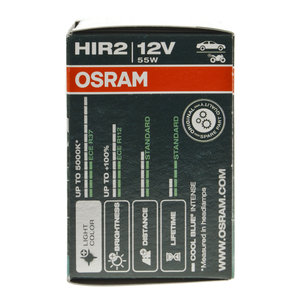 Изображение 4, 9012CBN Лампа 12V HIR2 55W PX22d +100% 5000K Cool Blue Intense NextGen OSRAM