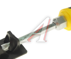 Изображение 2, ER-4SA-03H Отвертка шлицевая SL 6.5х100мм магнитная ударная силовая (с держателем) ЭВРИКА