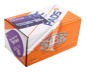 Изображение 6, PN0447 Колодки тормозные HYUNDAI Santa Fe (06-) задние (4шт.) NIBK