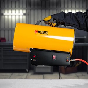 Изображение 6, 96479 Пушка тепловая 30кВт 900куб.м/ч газовая DENZEL