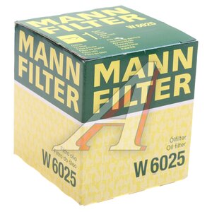 Изображение 3, W6025 Фильтр масляный HYUNDAI Getz KIA Rio, Spectra, Carens, Clarus, Shuma MANN