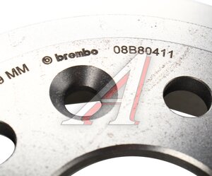 Изображение 5, 08.B804.11 Диск тормозной LAND ROVER Freelander (07-) задний (1шт.) BREMBO