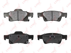 Изображение 1, BD4206 Колодки тормозные JEEP Grand Cherokee (10-) задние (4шт.) LYNX