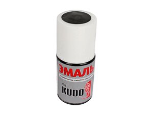 Изображение 4, KU-70090 Краска черная матовая 1K с кистью 15мл KUDO