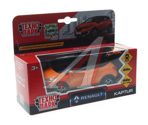 Изображение 1, 175460/175453/175446/175439 Модель автомобиля RENAULT Kaptur металлическая ТЕХНОПАРК