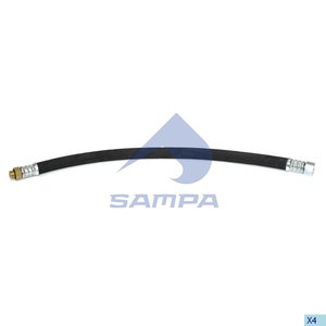 Изображение 2, 031.328 Шланг тормозной VOLVO L=600мм SAMPA