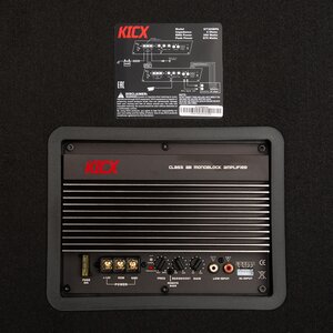Изображение 6, GT305BPA Сабвуфер корпусной активный 12" (30см) 350Вт KICX