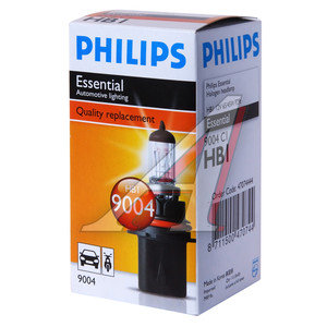 Изображение 2, 9004C1 Лампа 12V HB1 65/45W P29t PHILIPS