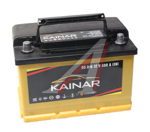 Изображение 1, 6СТ65(1) Аккумулятор KAINAR 65А/ч