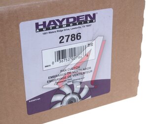 Изображение 4, 2786 Вискомуфта CADILLAC Escalade HUMMER H2 привода вентилятора Severe Duty HAYDEN